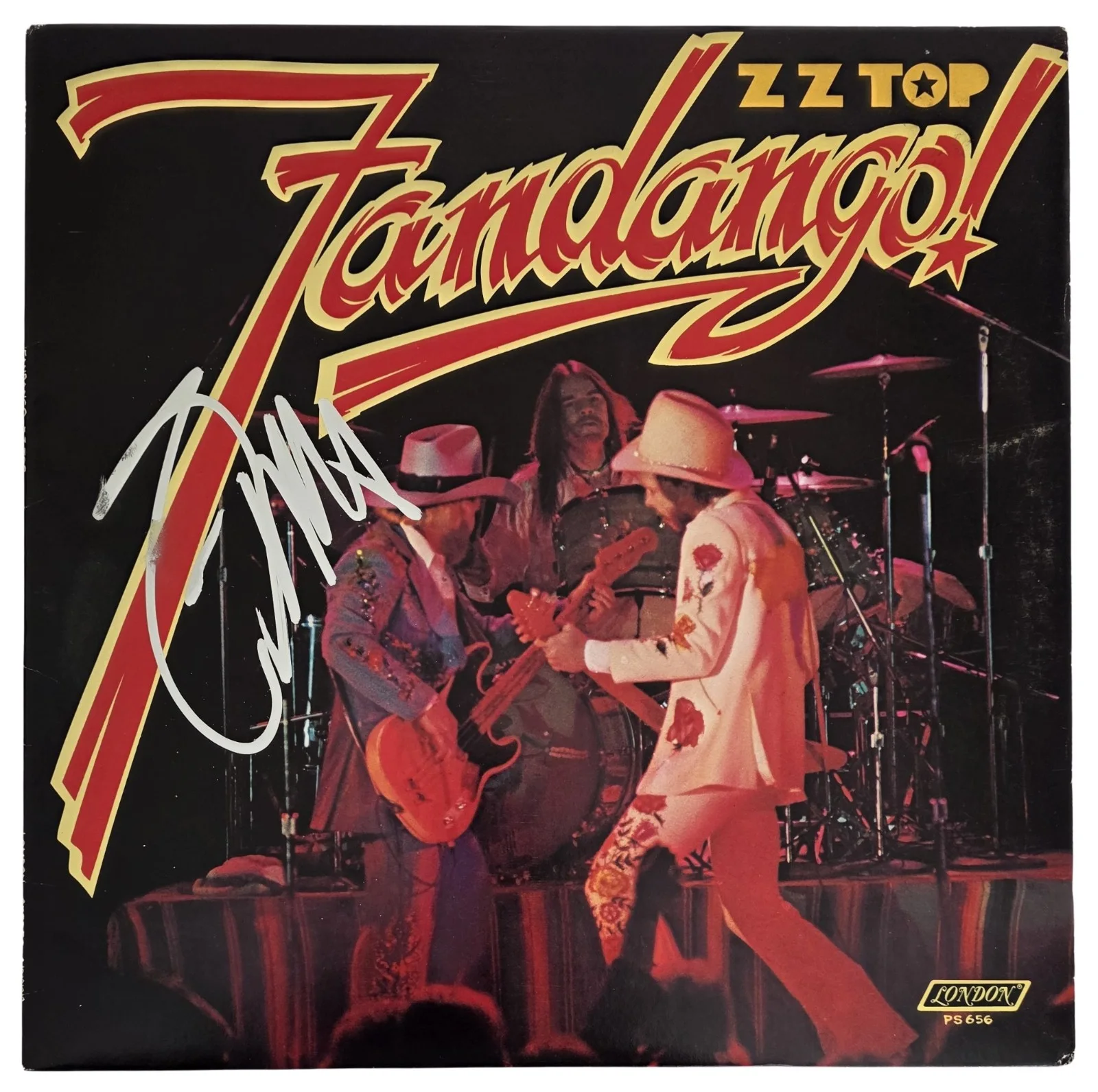 Billy Gibbons Signed ZZ Top Fandango Album COA Proof Autographed Vinyl Record, изображение 3