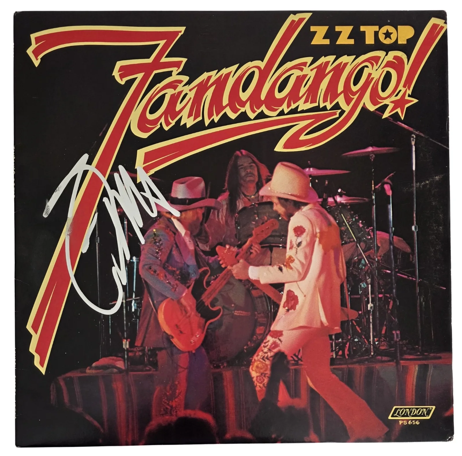 Billy Gibbons Signed ZZ Top Fandango Album COA Proof Autographed Vinyl Record, изображение 5