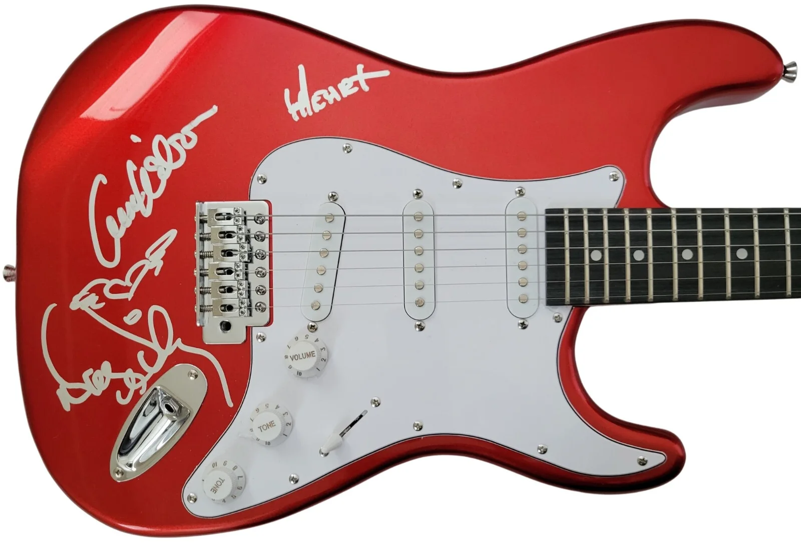 Ann Wilson Nancy Wilson Heart Signed Full Size Electric Guitar Proof Autographed, изображение 5