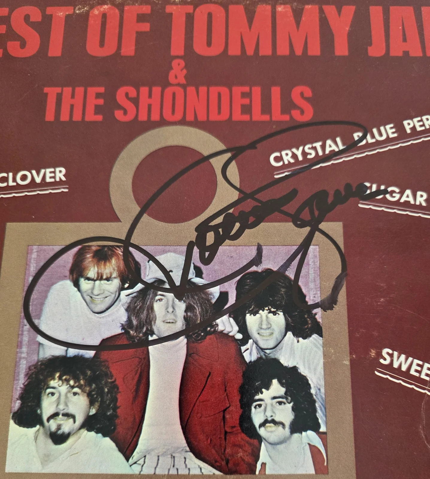 Tommy James Signed Best of The Shondells Album Proof Autographed Vinyl Record, изображение 4
