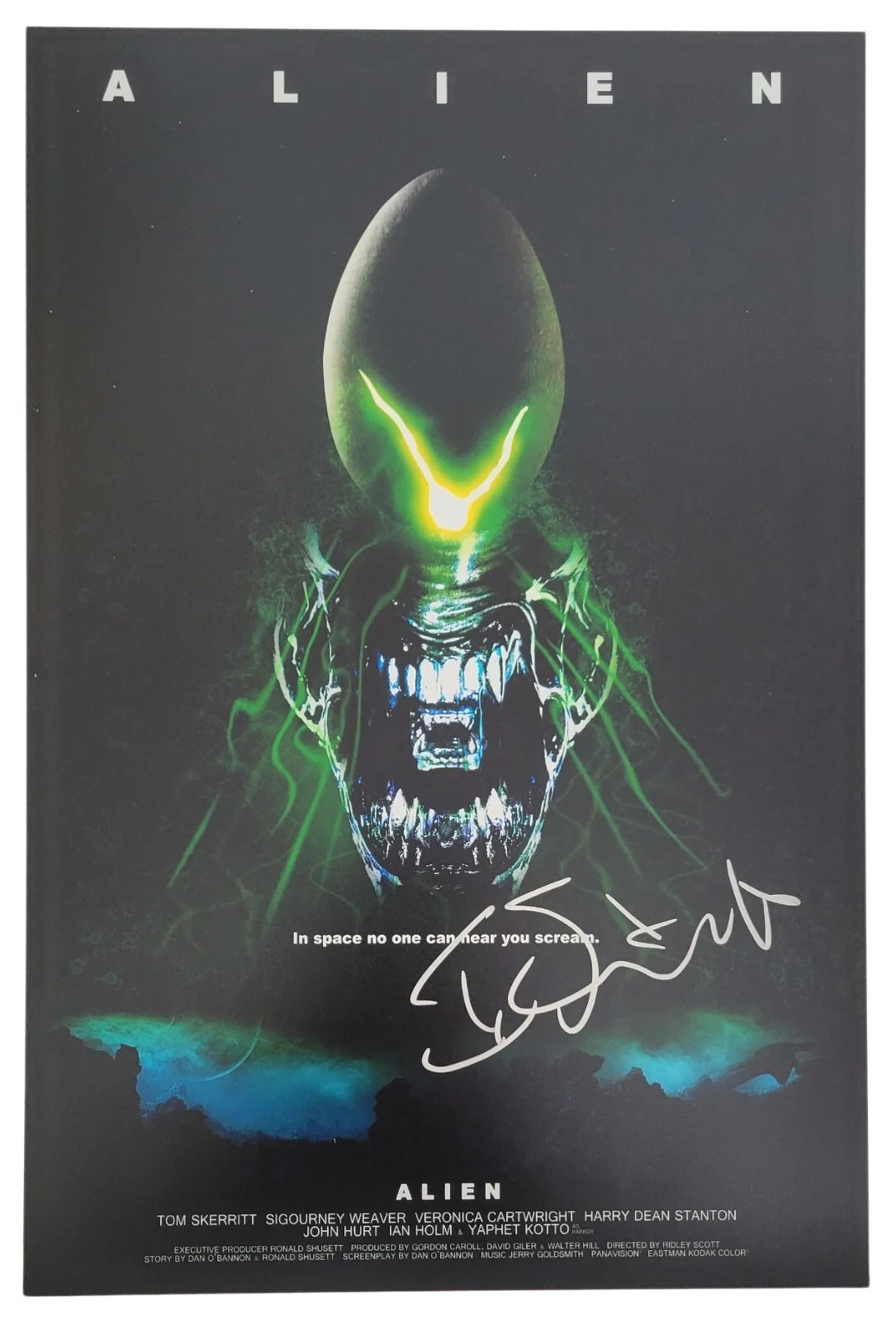 Tom Skerritt — Tom Skerritt Signed Alien 12x18 Photo COA Exact Proof Autographed Poster, изображение 2