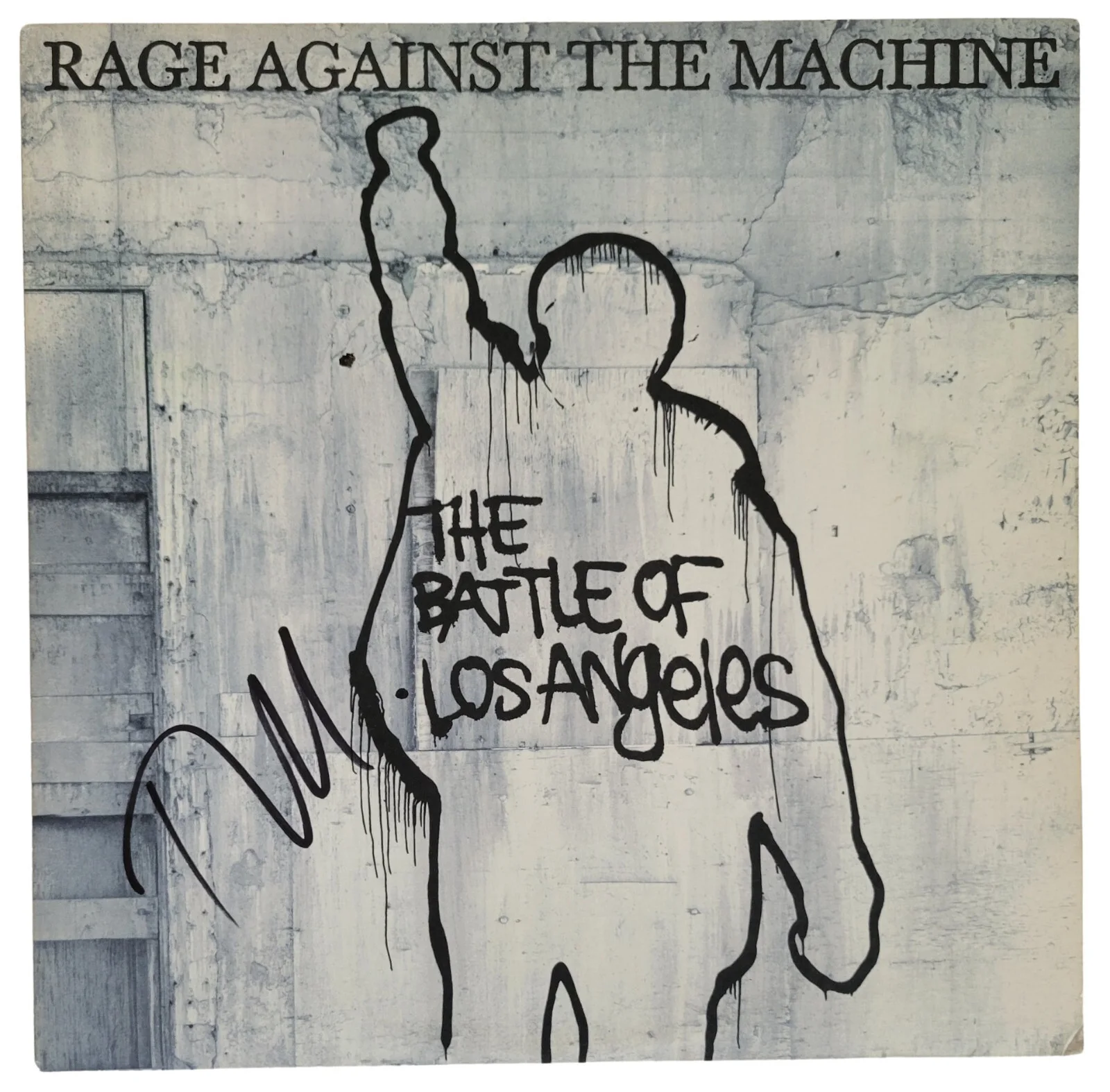 Tom Morello Signed Rage Against the Machine Album COA Exact Proof Vinyl Record, image 3