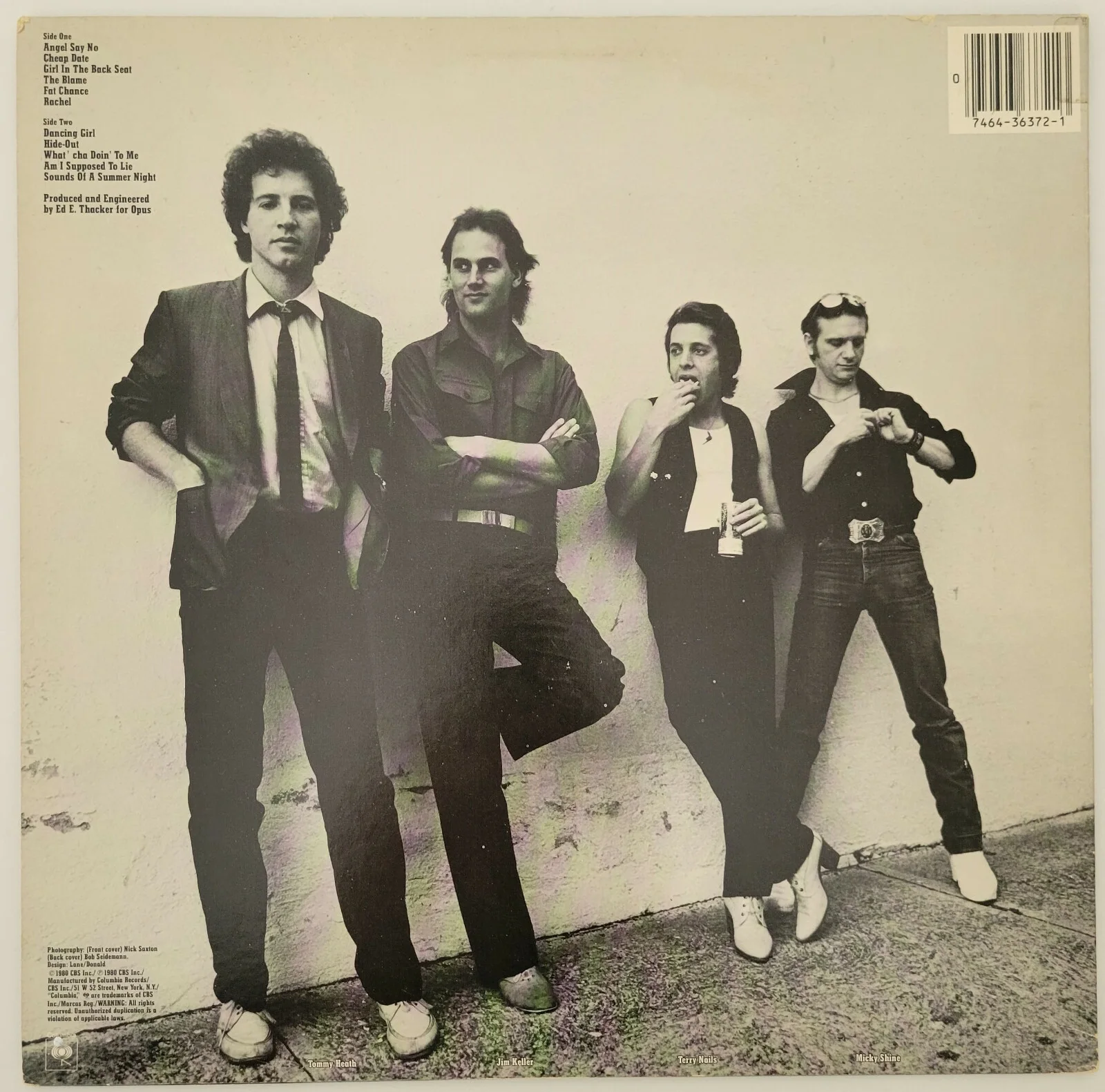 Tommy Heath signed autographed Tommy Tutone album 867-5309 Jenny COA proof, image 4