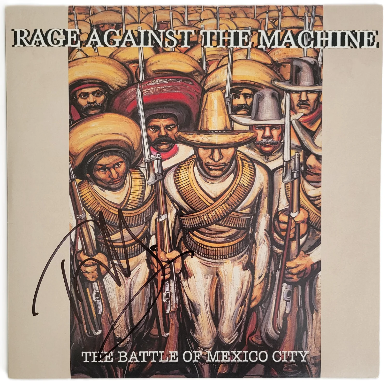 Tom Morello Signed Rage Against the Machine Album Proof Autographed Vinyl Record, image 3