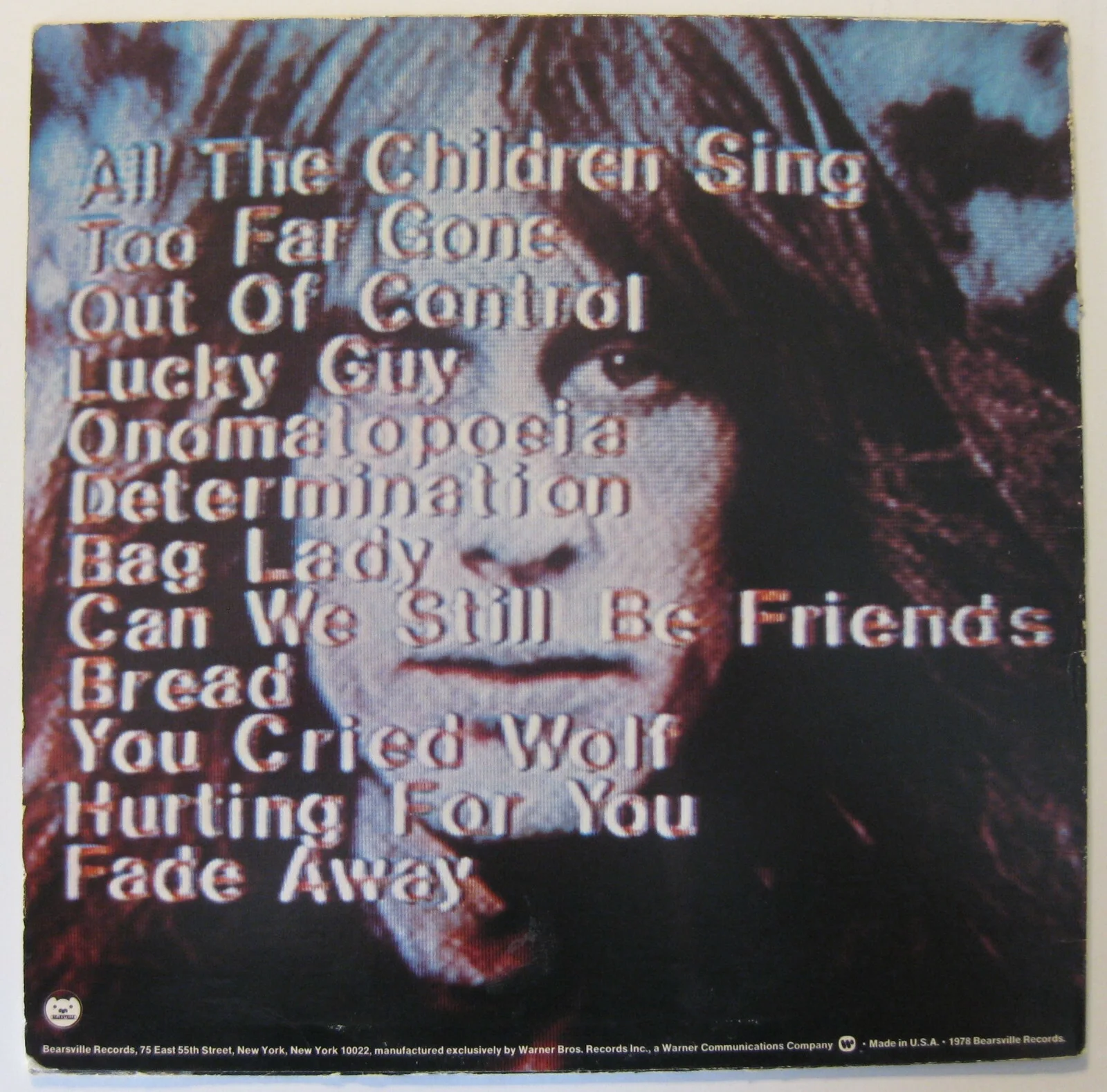 Todd Rundgren autographed Hermit of Mink Hollow Album Vinyl Record Proof Beckett, изображение 4