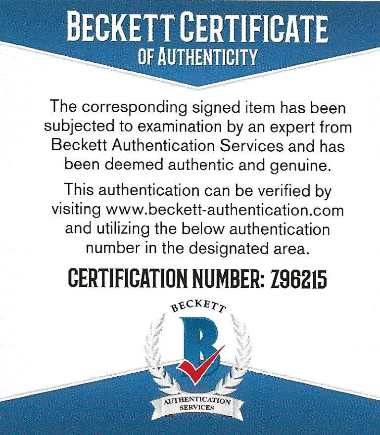 Tommy Chong actor comedian signed 12'' Drumhead COA with exact Proof Beckett BAS, image 5