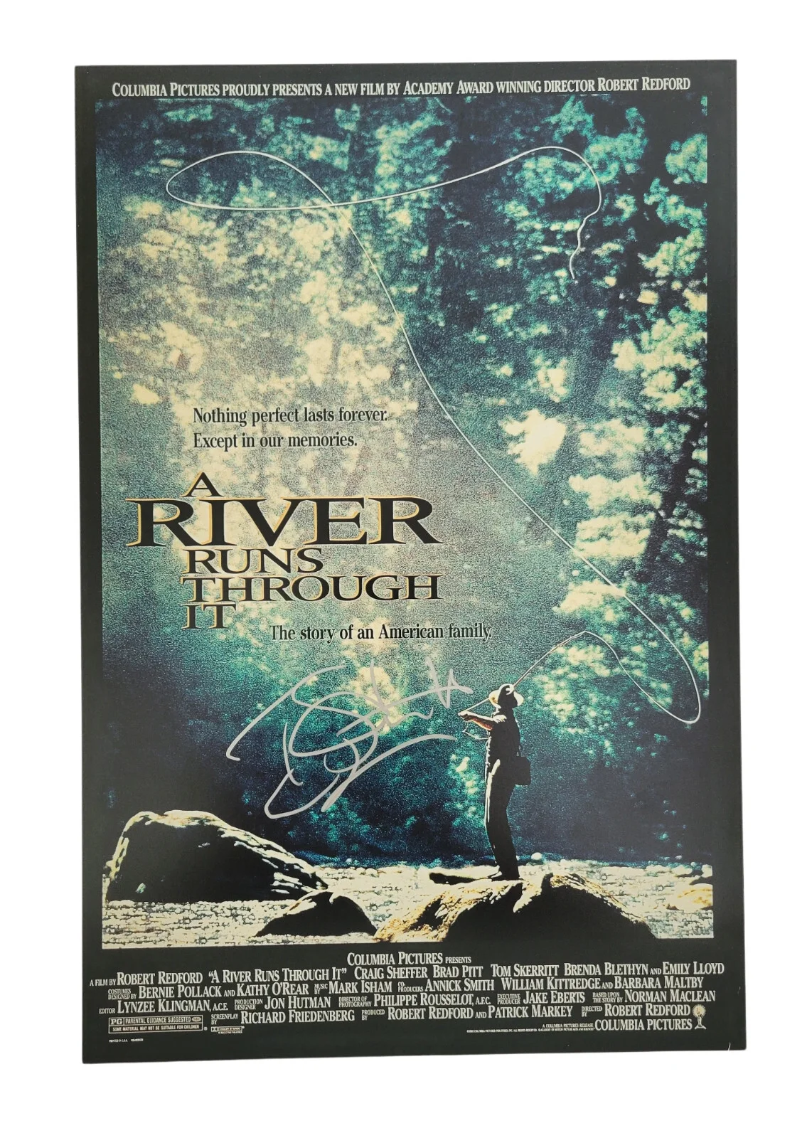 Tom Skerritt — Tom Skerritt Signed A River Runs Through it 12x18 Photo COA Proof Autographed, image 2