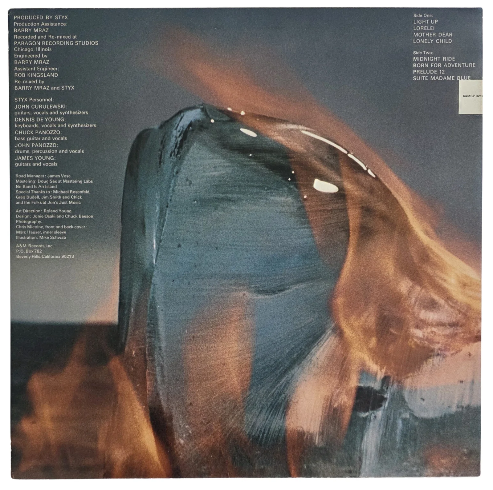 Tommy Shaw & James Young Signed Styx Equinox Album COA Proof Autographed Vinyl, изображение 4