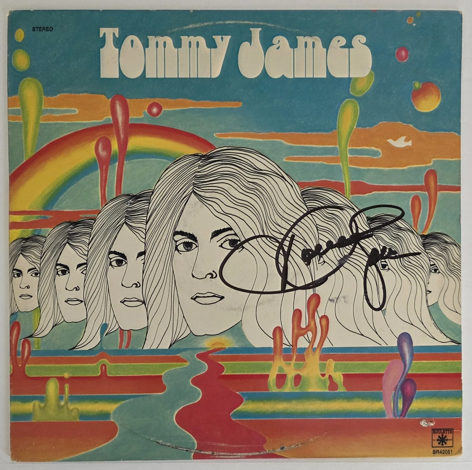 Tommy James Signed Midnight Train Album COA Exact Proof Autographed Vinyl Record, image 3
