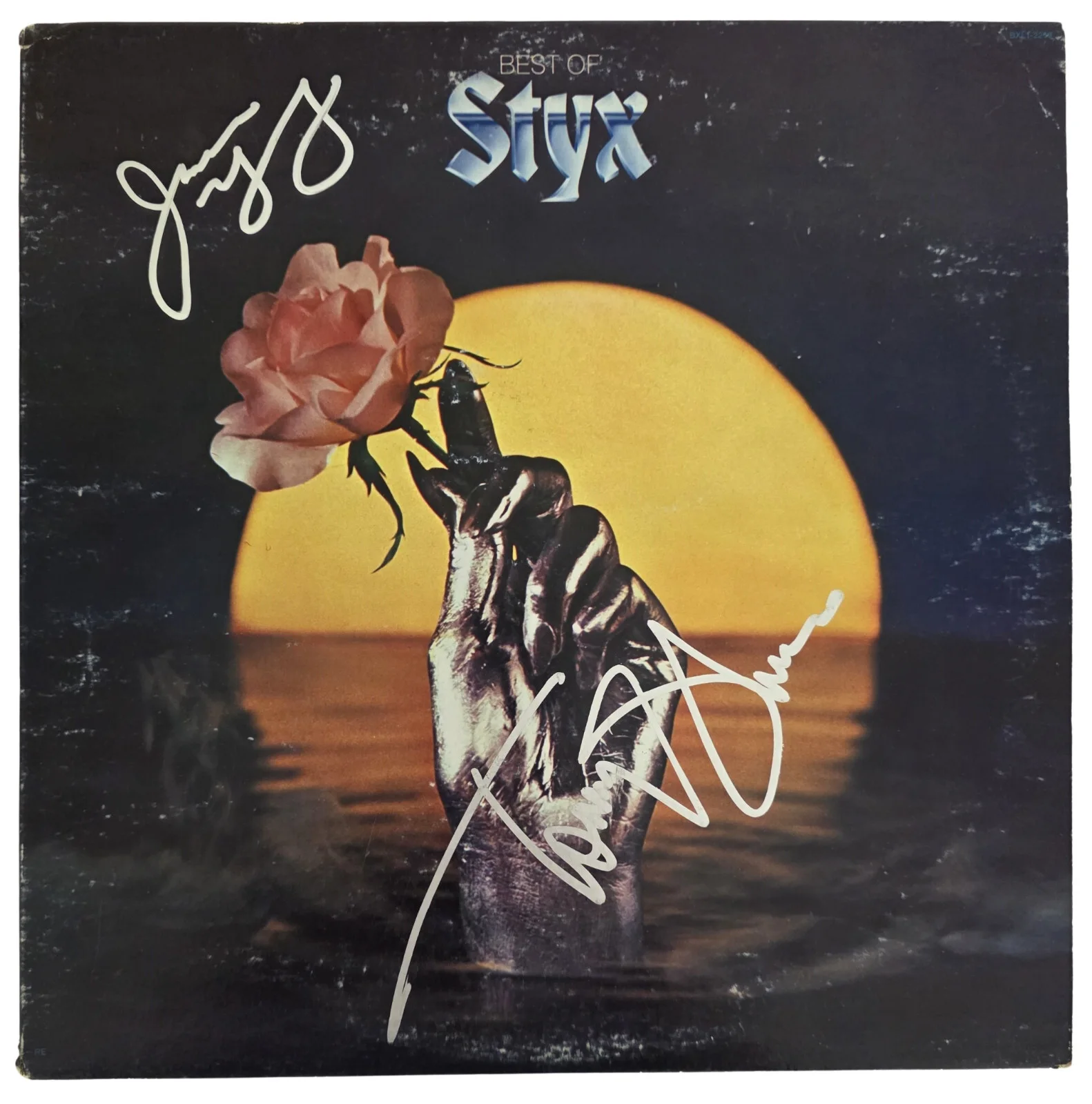 Tommy Shaw & James Young Signed Best of Styx Album COA Proof Auto Vinyl Record, изображение 3