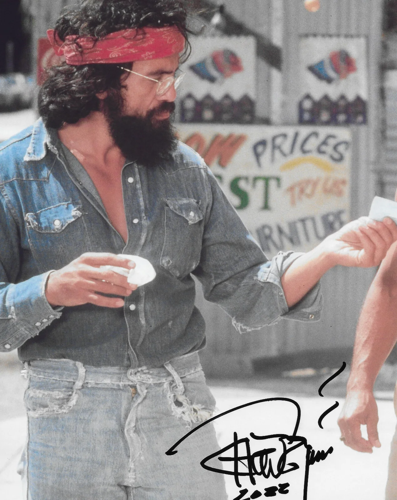 Tommy Chong signed Cheech & Chong 8x10 photo exact proof COA .autographed., изображение 2
