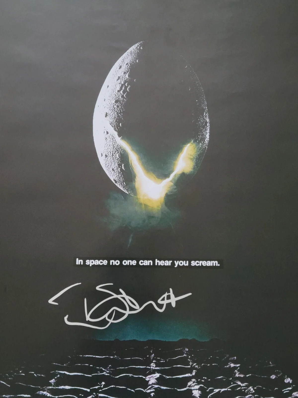 Tom Skerritt — Tom Skerritt signed Alien 24x36 poster COA exact proof autographed, image 5