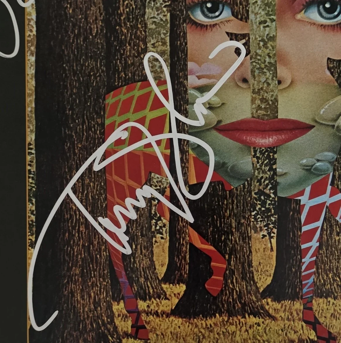 Tommy Shaw & James Young Signed Styx Grand Illusion Album COA Proof Auto Vinyl, image 5