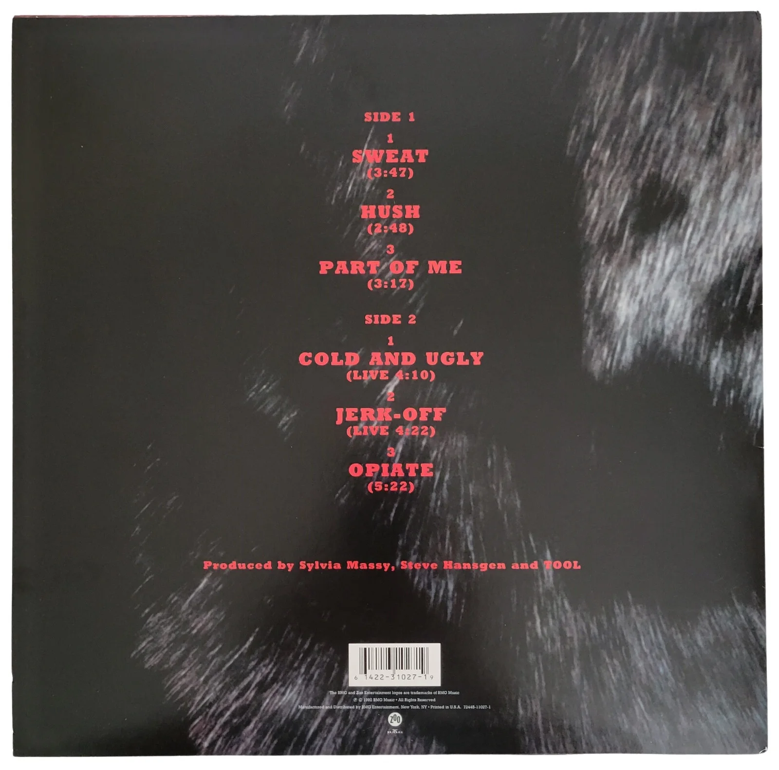 Adam Jones Signed Tool Opiate Album exact Proof COA Autographed Vinyl Record, image 4