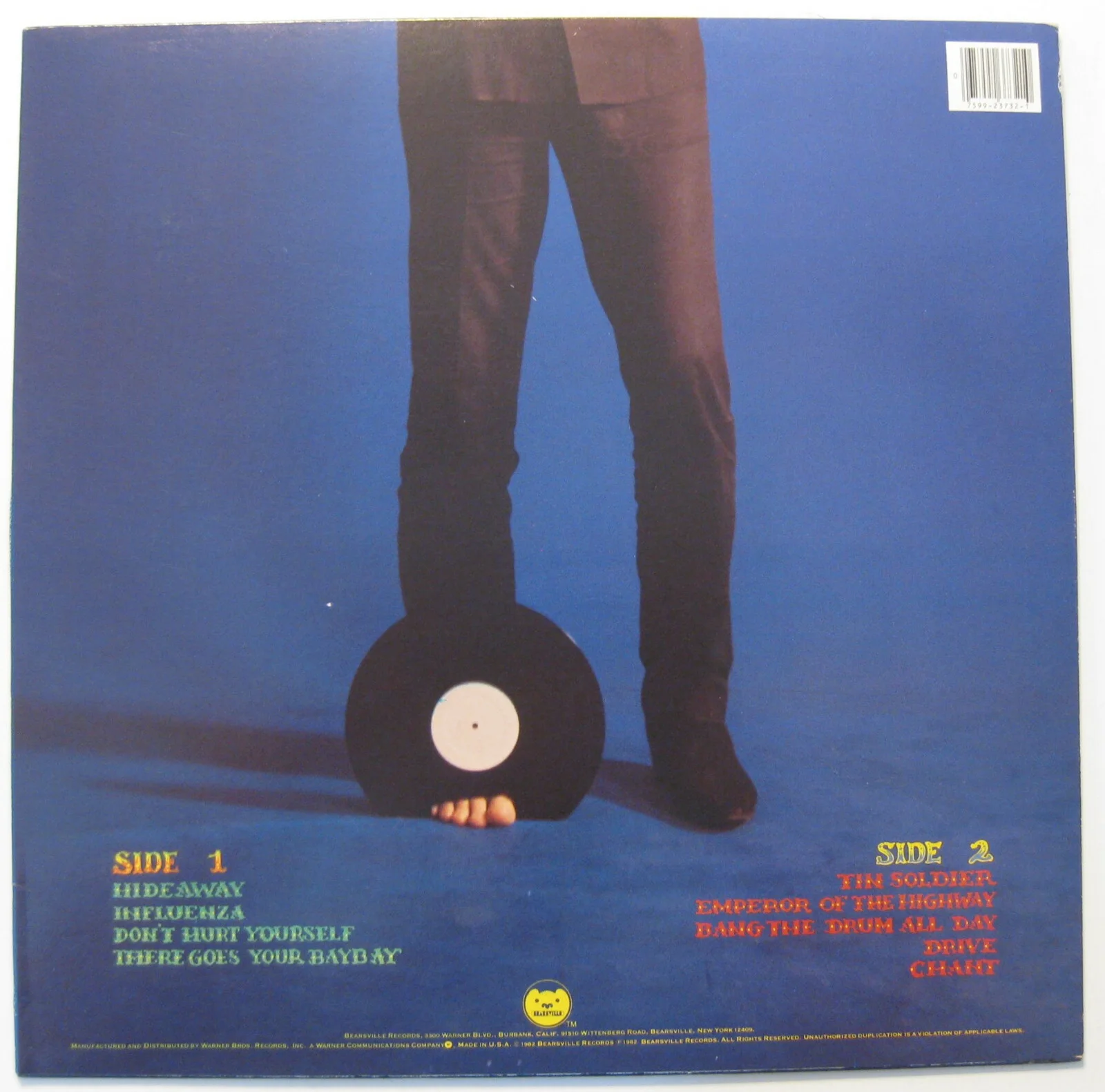 Todd Rundgren signed Tortured Artist Effect Album vinyl record COA proof Beckett, изображение 4