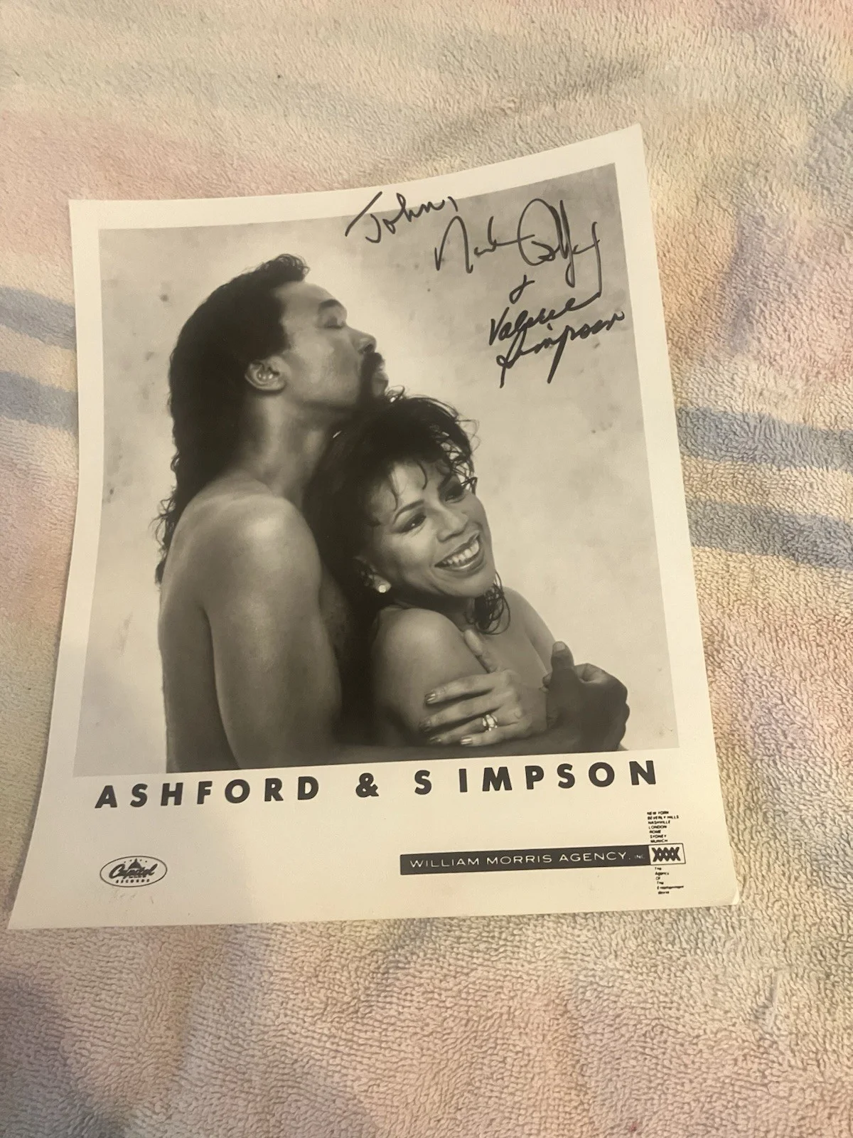 Ashford And Simpson Signed Photo, image 2