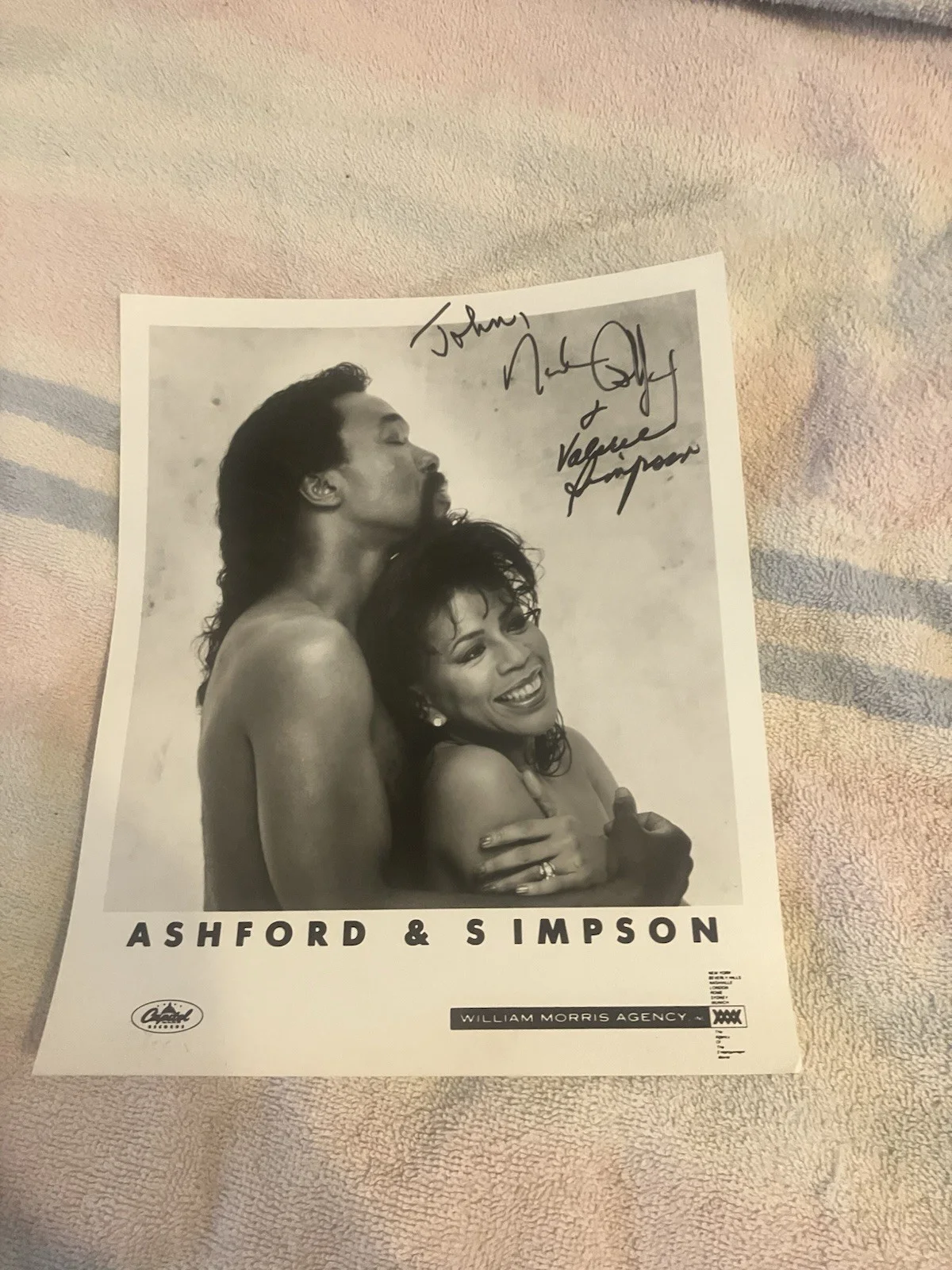 Ashford And Simpson Signed Photo, image 4