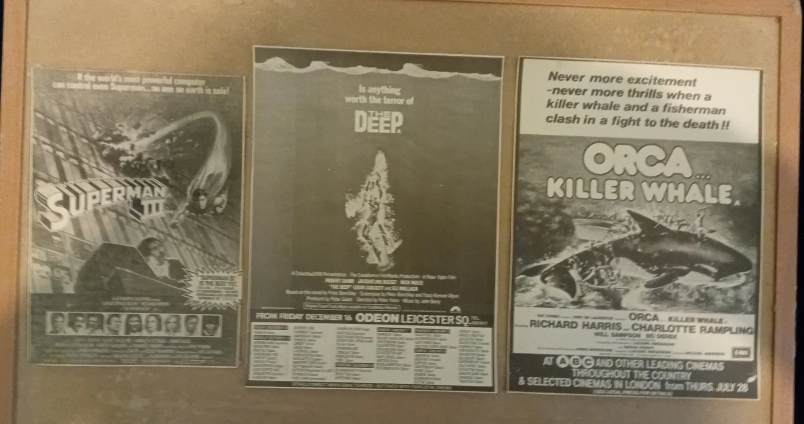 CLASSIC MAGAZINE & NEWSPAPER MOVIE ADVERT CLIPPINGS, image 3