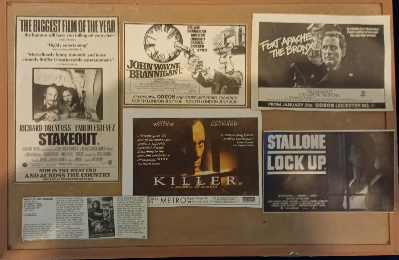 CLASSIC MAGAZINE & NEWSPAPER MOVIE ADVERT CLIPPINGS, image 5