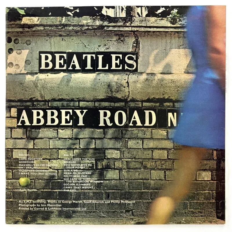 Ringo Starr — Ringo Starr The Beatles Signed Autograph Album Vinyl Record - Abbey Road JSA COA, image 2