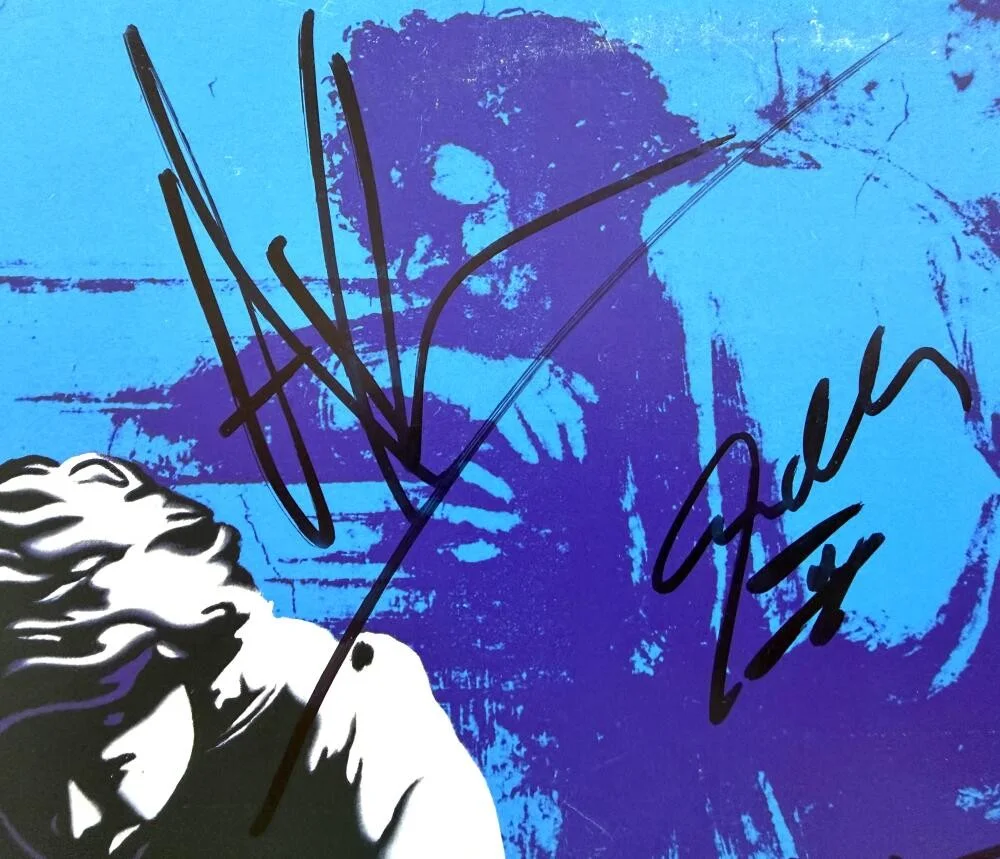 Steven Adler, Duff McKagan, Axl Rose, Matt Sorum — Guns N Roses GNR Signed Autograph Illusion Album Record - Axl Rose +3 w/ JSA COA, image 4