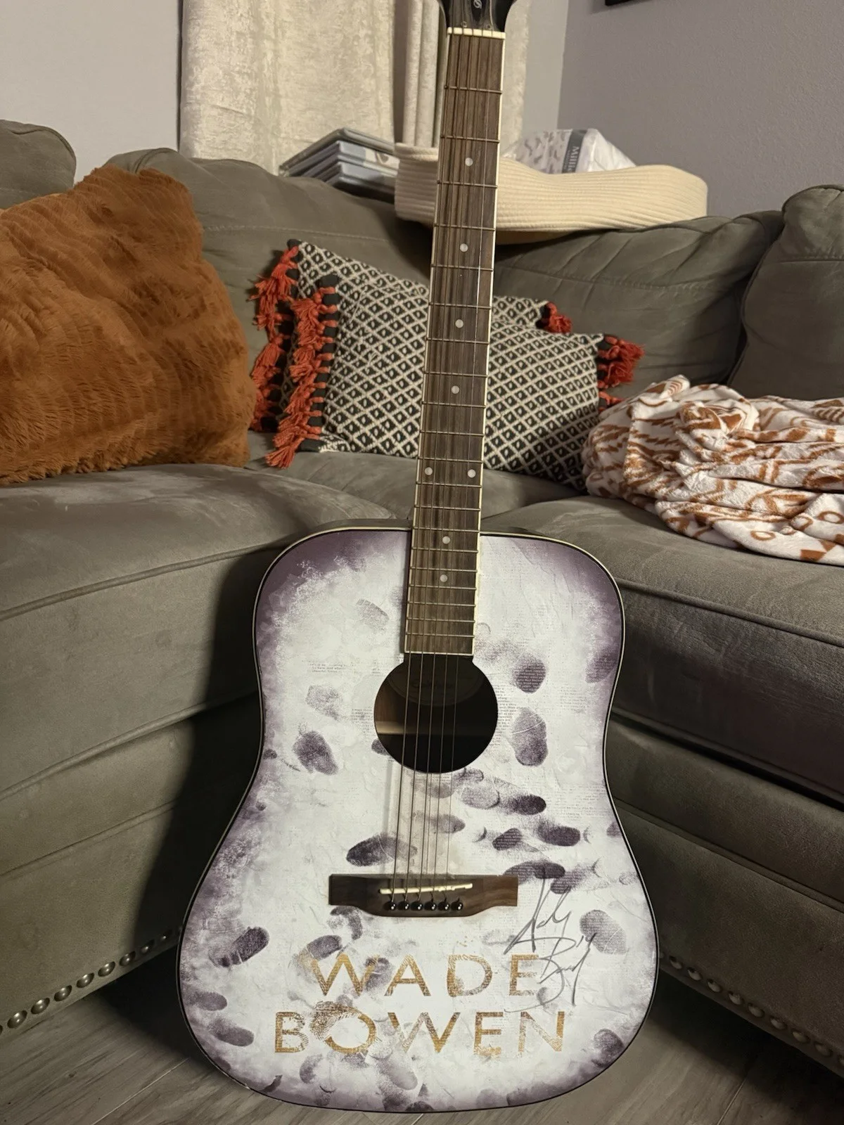 Guitar - Autographed by Wade Bowen, image 2