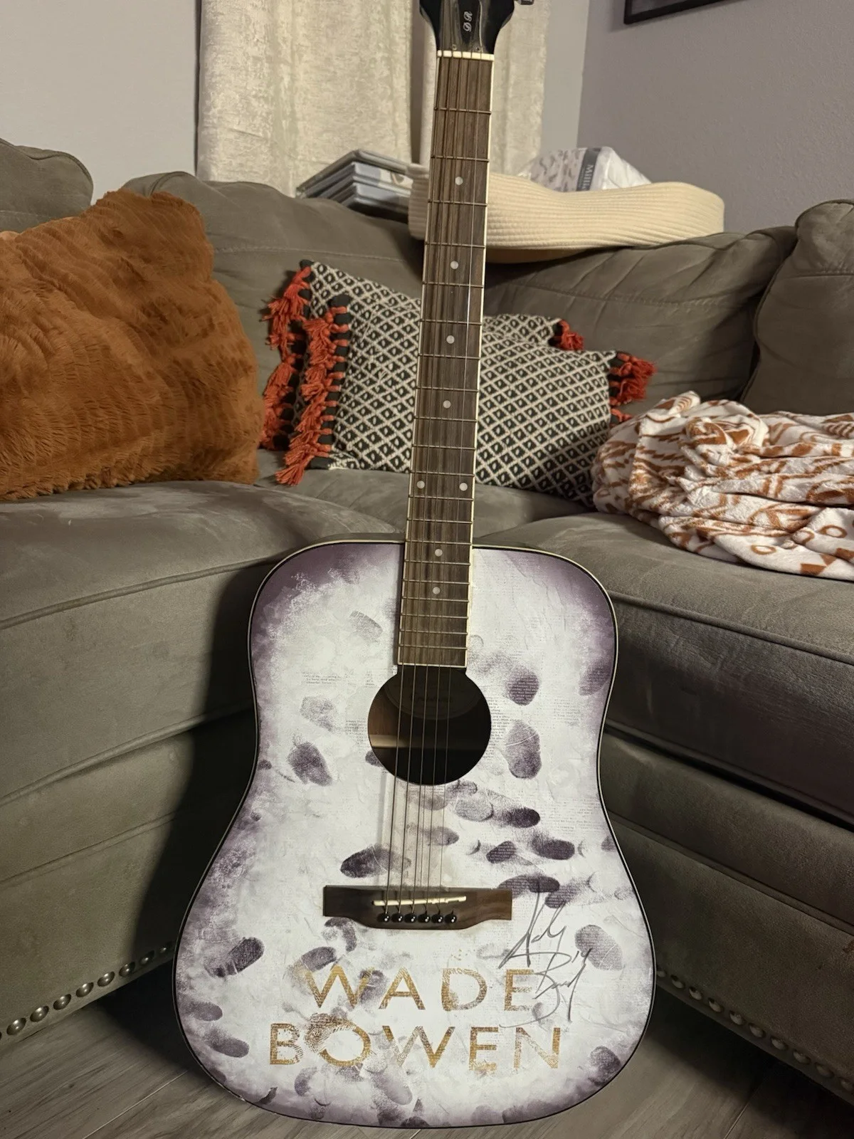 Guitar - Autographed by Wade Bowen, image 3