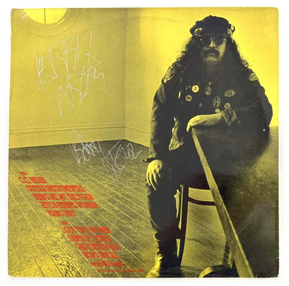 Jerry Garcia, Bob Weir — Jerry Garcia & Bob Weir Signed Autograph Grateful Dead Album Record w/ JSA COA