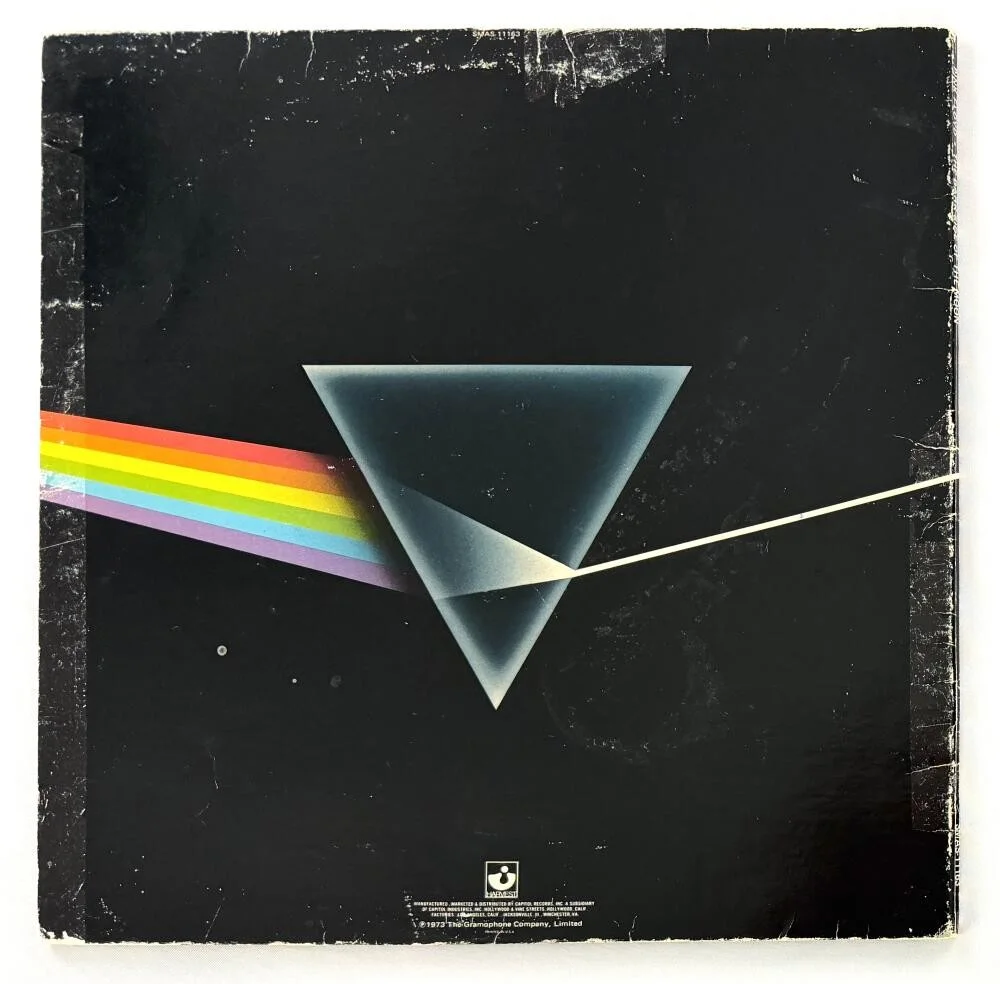 Nick Mason, Roger Waters, Richard Wright — Roger Waters Richard Wright Nick Mason Signed Pink Floyd Dark Side Album JSA COA, image 2