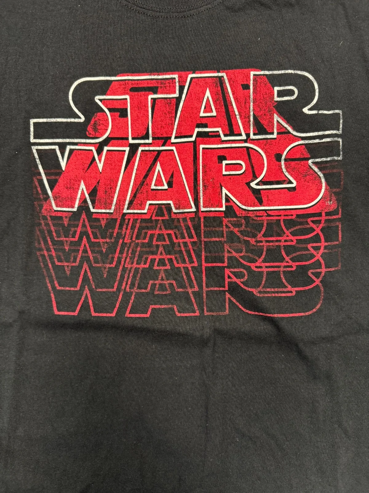 Official Star Wars Logo Shirt - XL - Black Star Wars T-Shirt, изображение 2