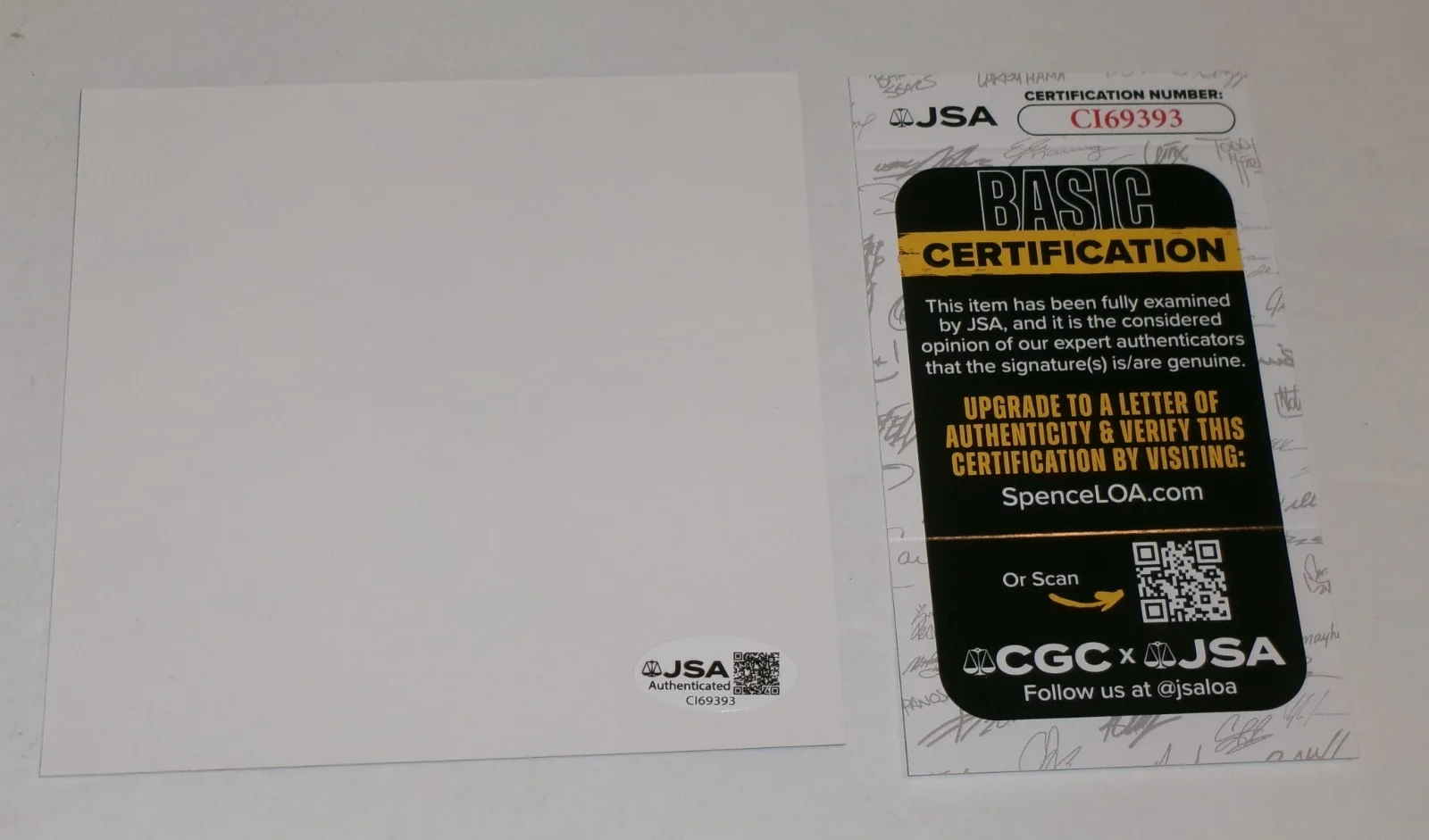 FRAMED Orianthi Some Kind of Feeling SIGNED ART CARD Cover JSA CERT, изображение 3