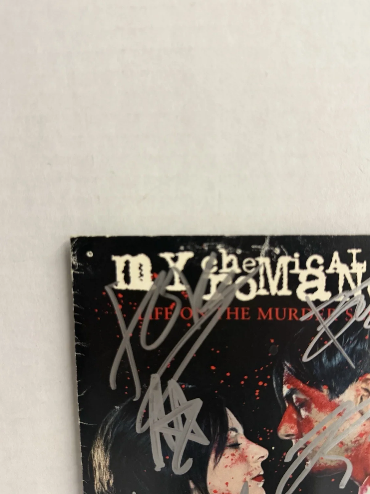 My Chemical Romance Signed CD Life On The Murder Scene Insert JSA COA, image 3