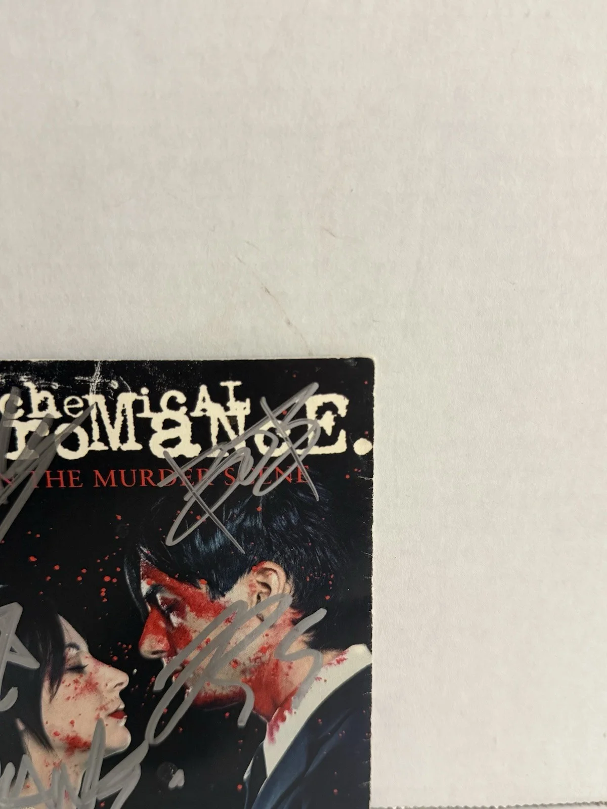My Chemical Romance Signed CD Life On The Murder Scene Insert JSA COA, image 4