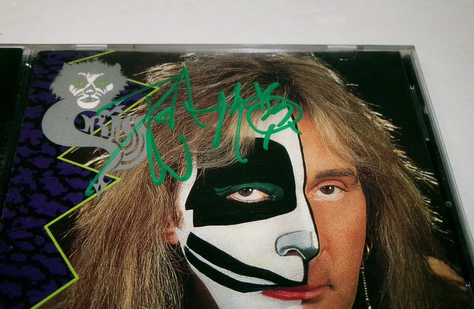 1993 Peter Criss Criss #1 CD SIGNED JSA CERT 11 Track Special Guest Ace Frehley, изображение 2