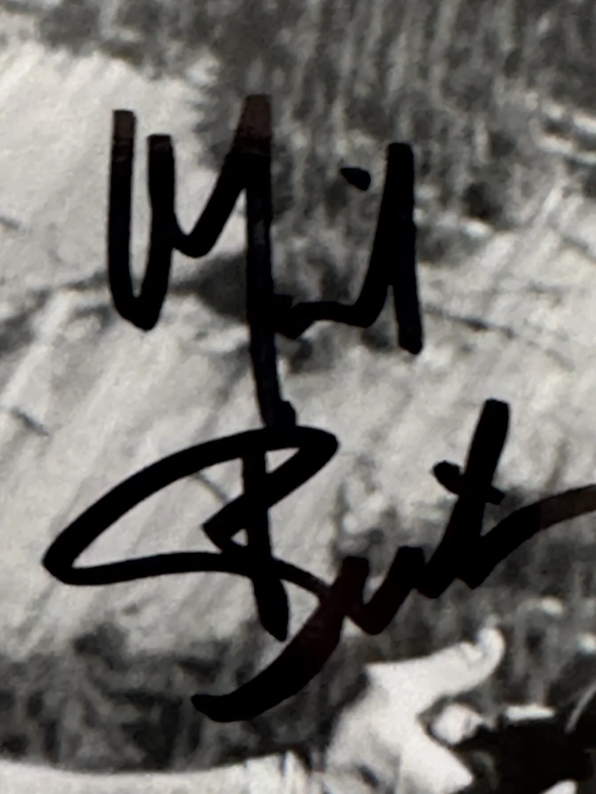 Michael Biehn — Michael Biehn Signed 8 X 10 Black-And-White Photo Movie K2, image 3