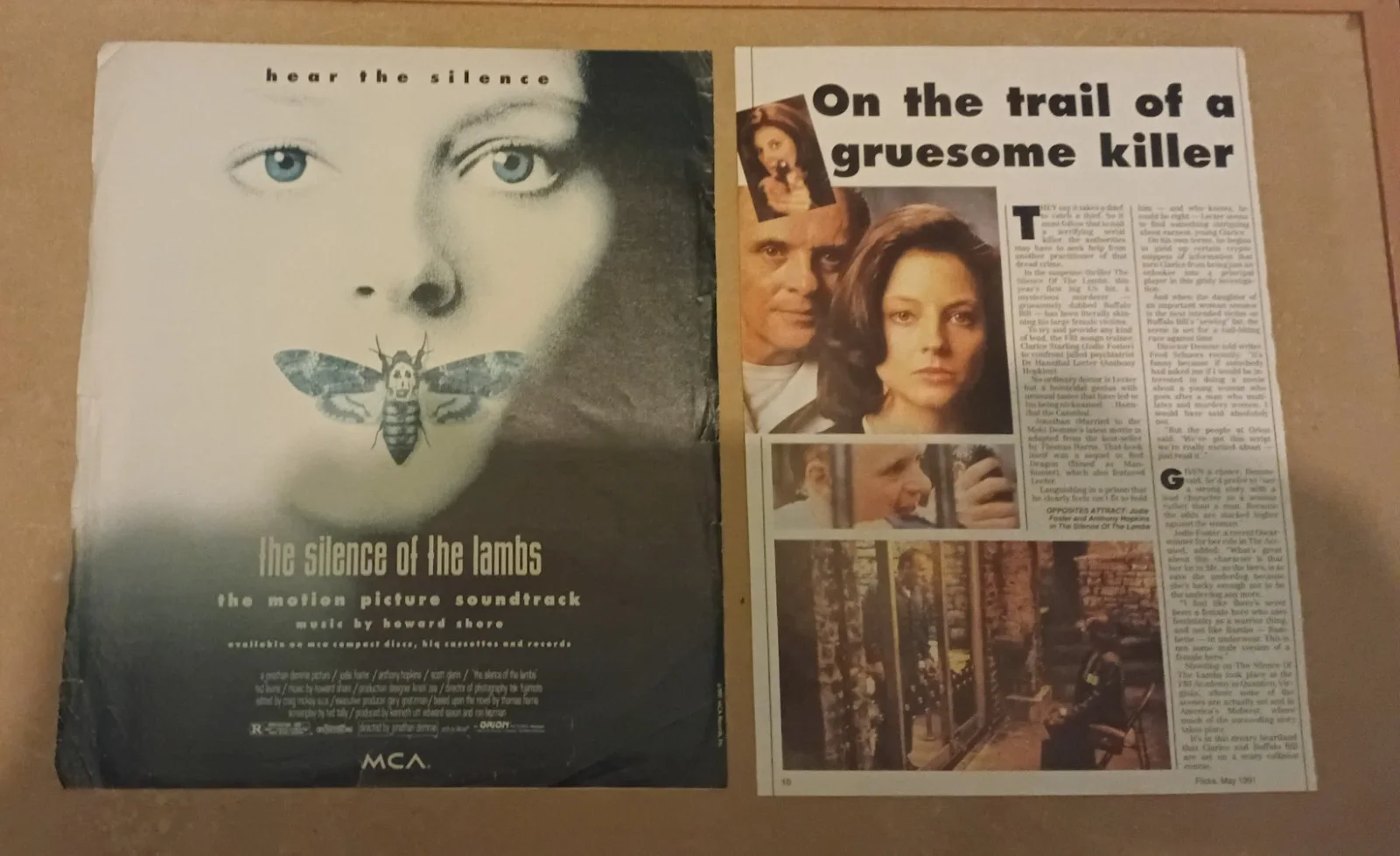 JODIE FOSTER MAGAZINE & NEWSPAPER CLIPPINGS, image 2