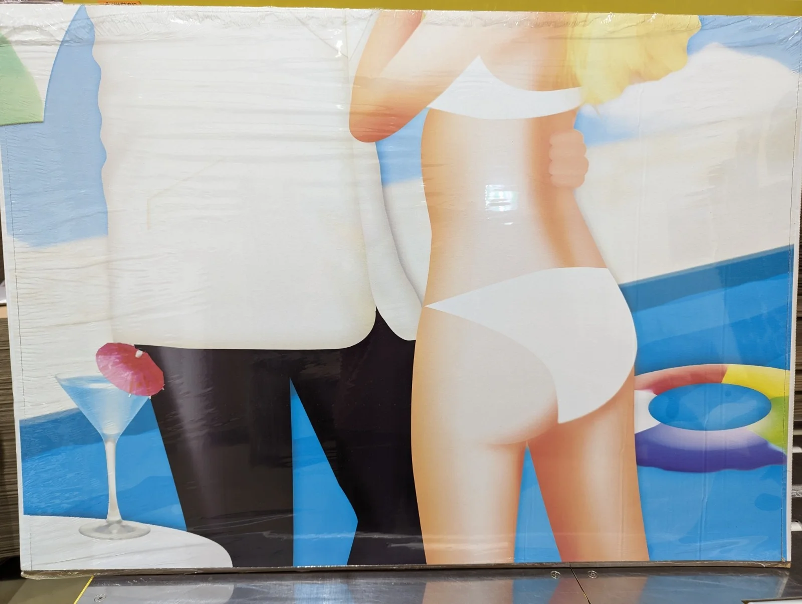 Secret Agent Spy Themed Collection of 2 Cardboard Cutouts *Damaged* Standees, image 3
