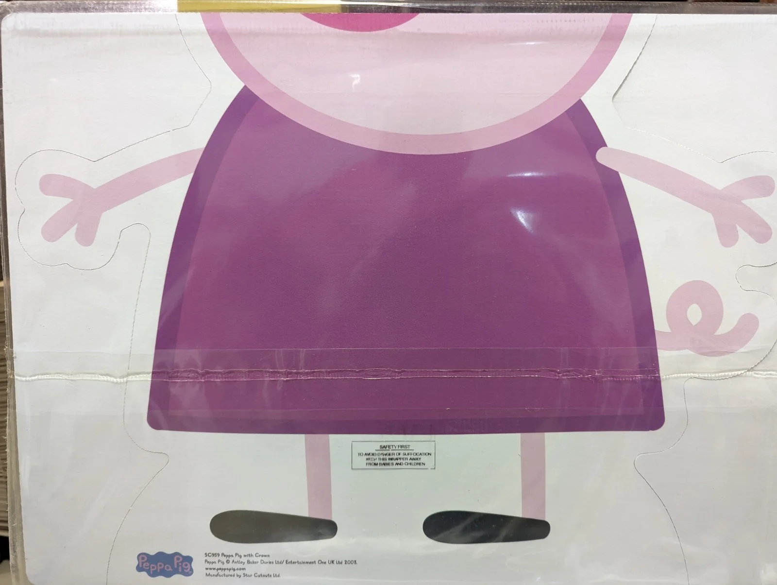 Peppa Pig Pack of 2 Cardboard Cutouts *Damaged* Standees / Standups, изображение 3