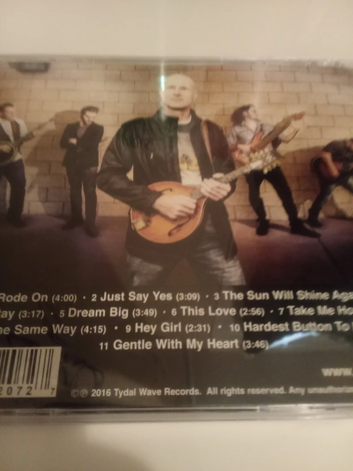 Ryan Shupe We Rode On Signed CD Tydal Wave Records 2016 Original, image 4