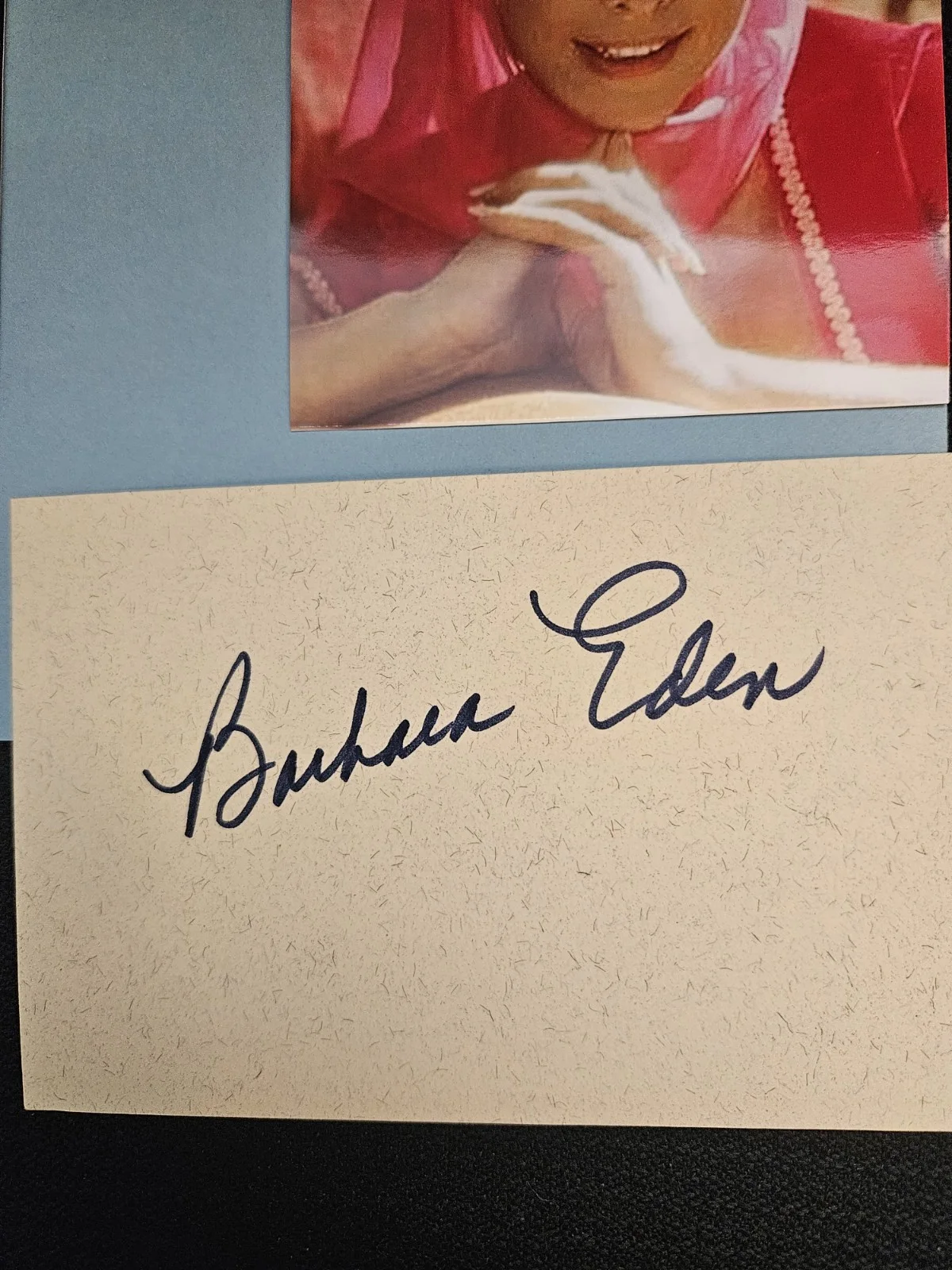 Barbara Eden — Barbara Eden Autograph & Two Photos, image 2