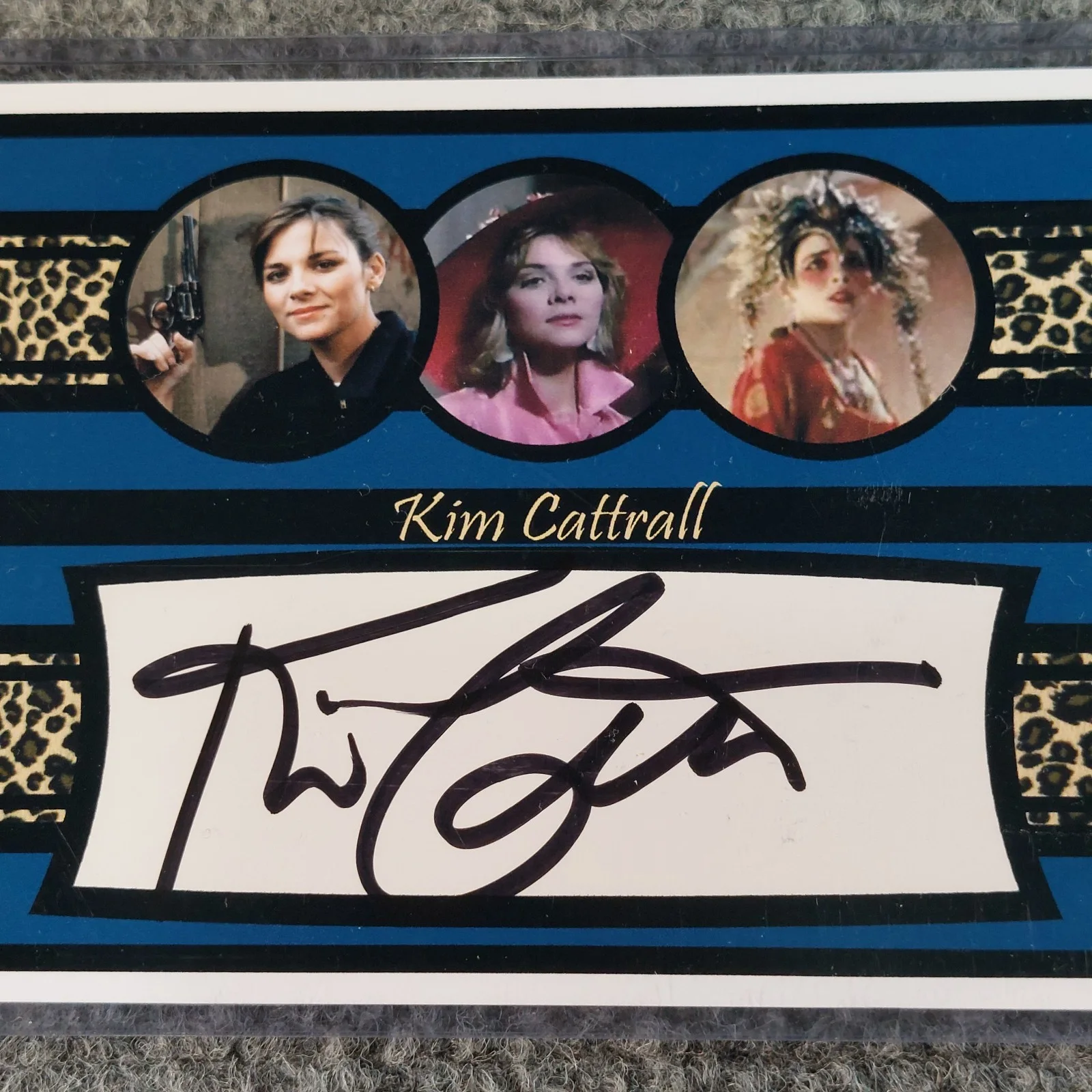 Kim Cattrall — Kim Cattrall Signed 4x6 Photo Mannequin, Sex and the City, Big Trouble in China, изображение 2