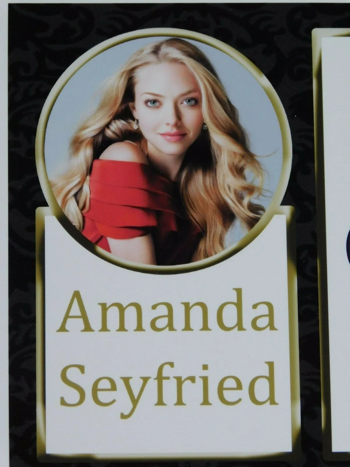Amanda Seyfried — Amanda Seyfried Signed Autographed 5x7 Photo Actress Les Misérables Mamma Mia!, image 2