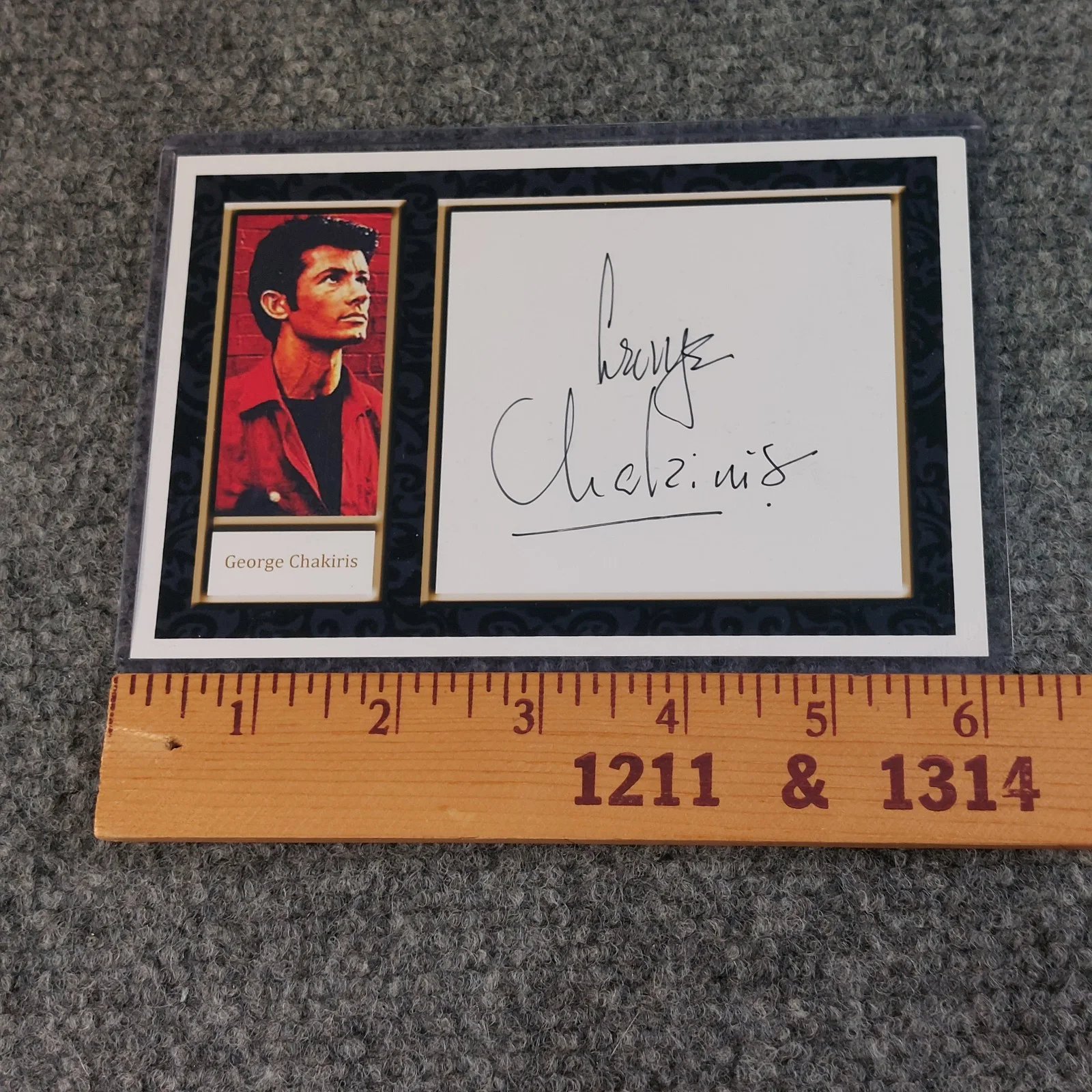 George Chakiris — West Side Story Autograph George Chakiris Signed 4x6 Photo Sharks Bernardo, изображение 4