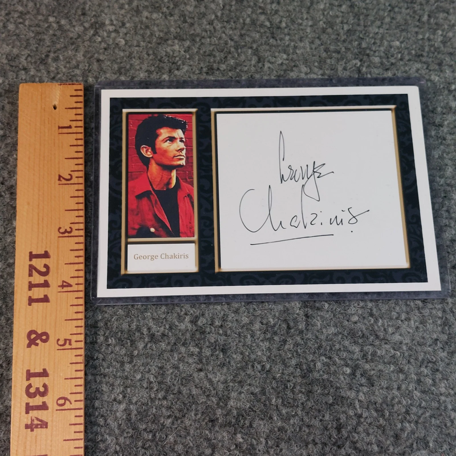 George Chakiris — West Side Story Autograph George Chakiris Signed 4x6 Photo Sharks Bernardo, изображение 5
