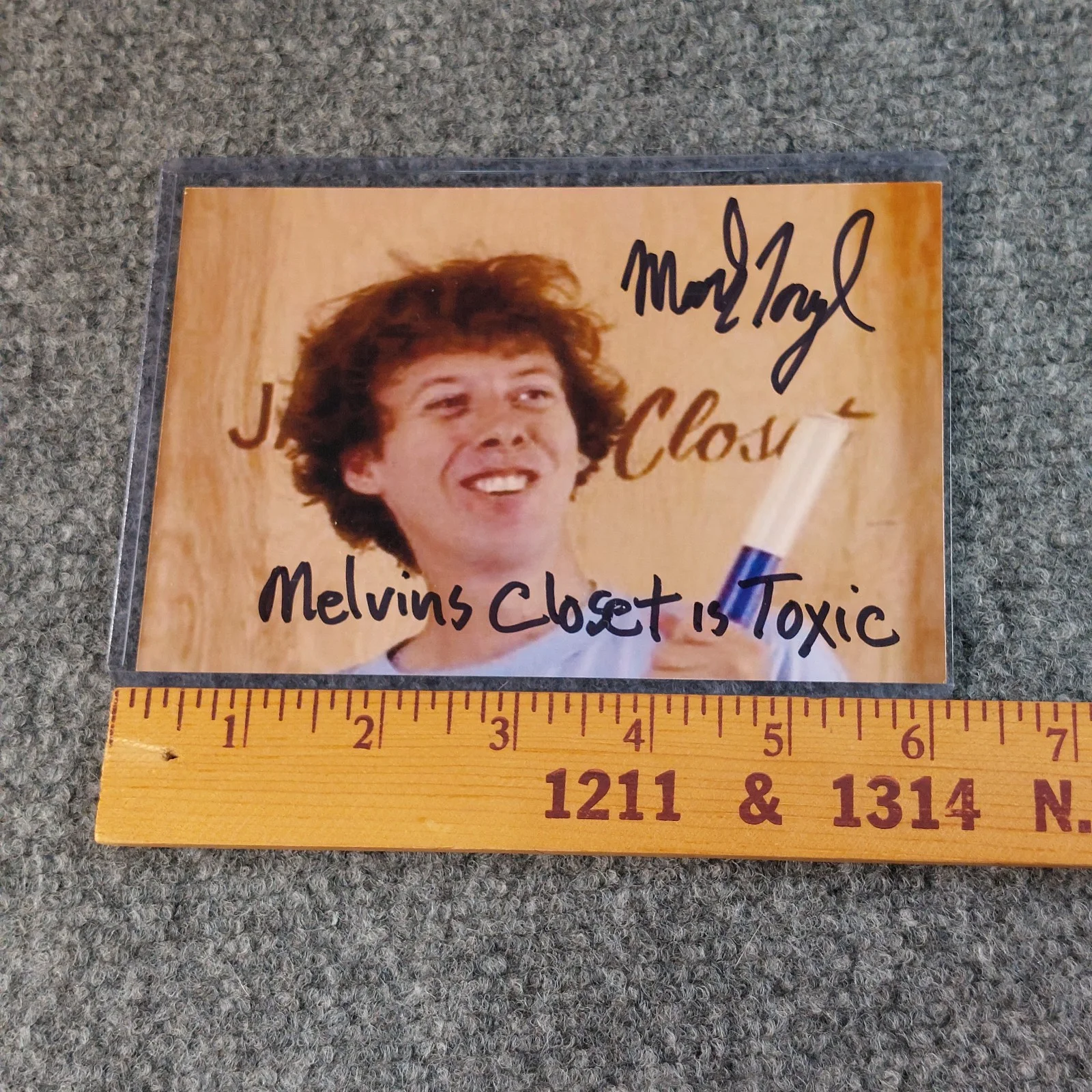Mark Torgl — The Toxic Avenger SIGNED Mark Torgl 4x6 Autograph Photo Melvins Closet is Toxic!, изображение 4