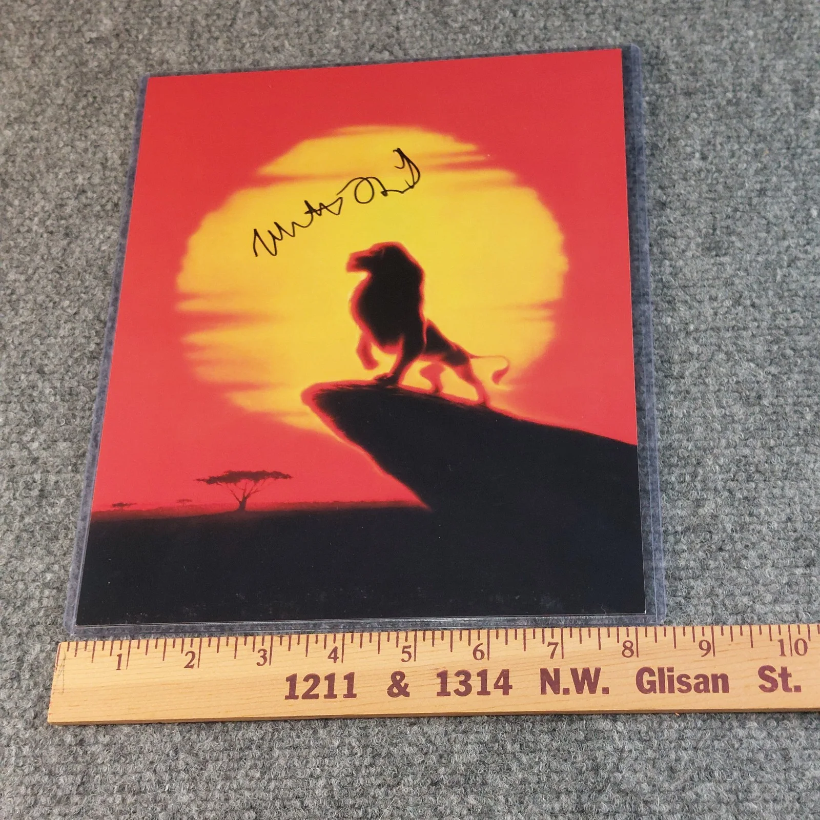 Mathew Broderick — The Lion King SIGNED Mathew Broderick 8x10 Autographed Photo Simba Voice Actor, image 4