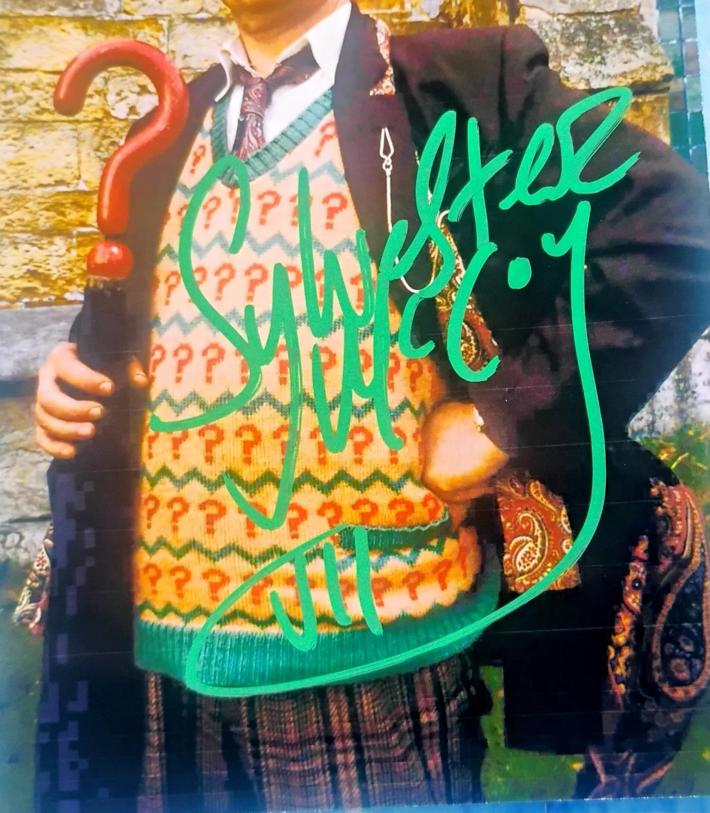 Sylvester McCoy Hand Signed Photo COA Doctor Who NO US TARIFFS, image 3