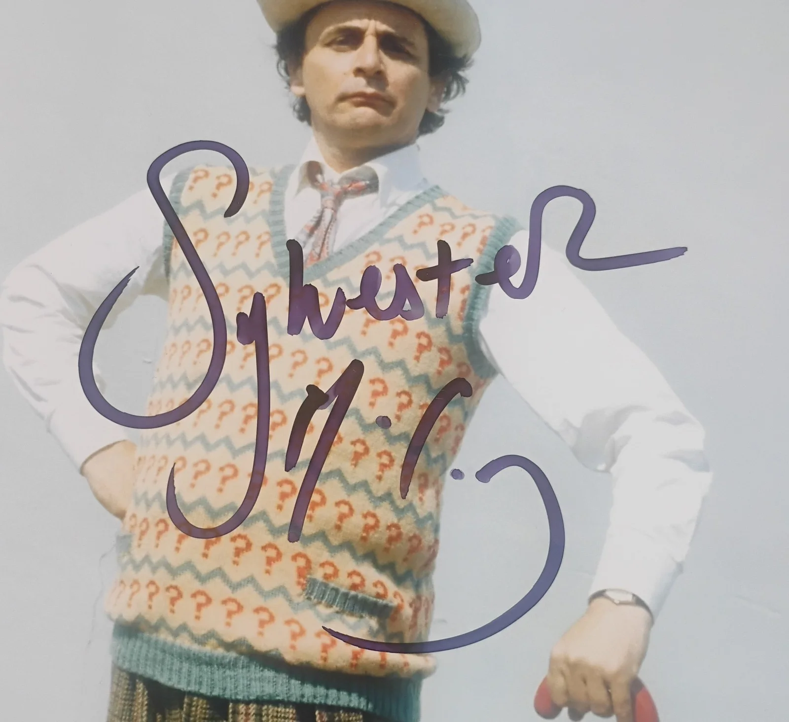 Sylvester McCoy Hand Signed 8x10 Photo JSA COA Doctor Who NO US TARIFFS, изображение 3
