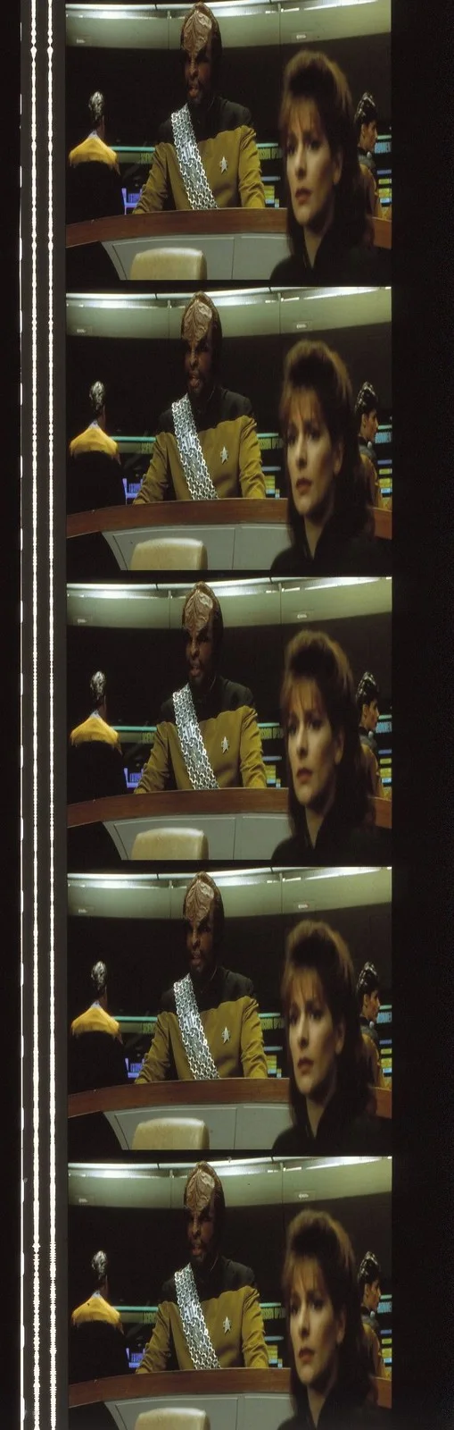 Star Trek Generations 35mm Film Cell strip very Rare var_b, изображение 5