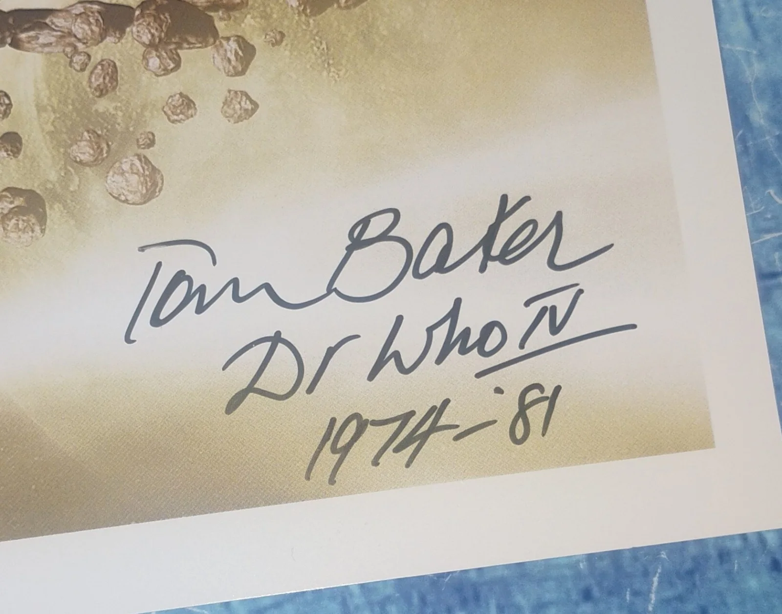 Tom Baker Hand Signed Autograph 8x10 Photo JSA COA Doctor Who NO US TARIFFS, image 3